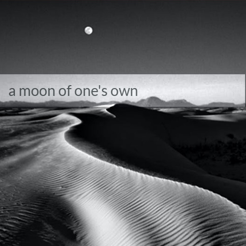 Poems | Three Poems on A Moon of One’s Own